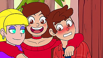 Gravity Falls Rajzfilm Paródiája Nyalással És Lovaglással